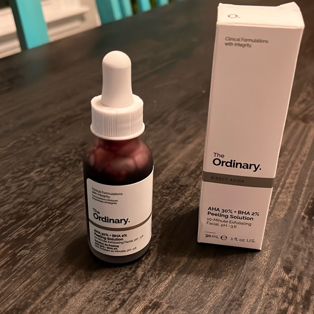 NIB The Ordinary AHA + BHA Peeling Solution Exfoliating Facial